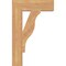 Ekena Millwork Funston Block Smooth Bracket, Western Red Cedar, 3 1/2"W x 14"D x 22"H BKT04X14X22FST05SWR - alternate 3